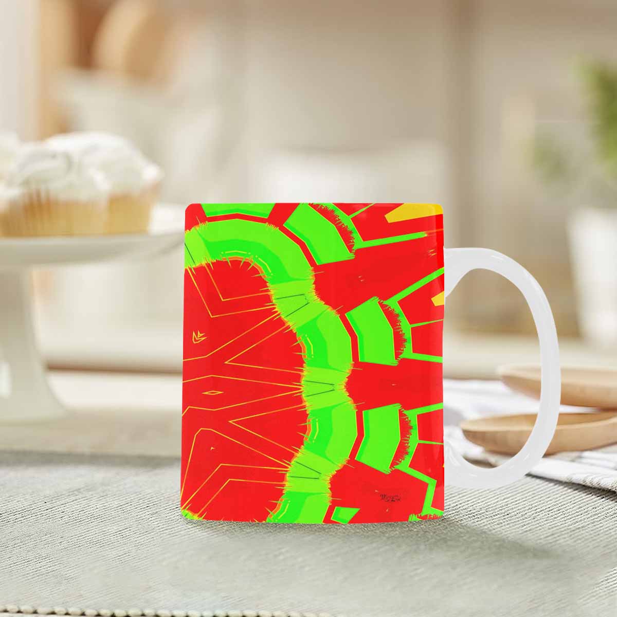 Unique Abstract design coffee mug, set 1, design 105