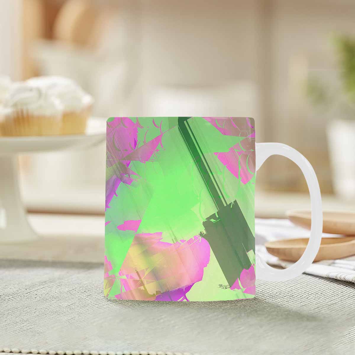 Unique Abstract design coffee mug, set 1, design 67