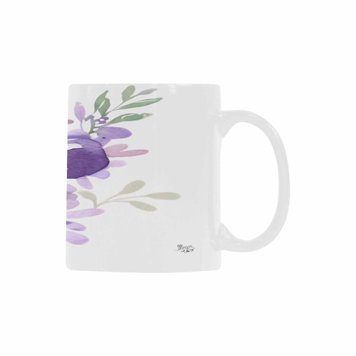 Quality Mug, coffee mug, tea cup, Bright florals, Set 2, design 27