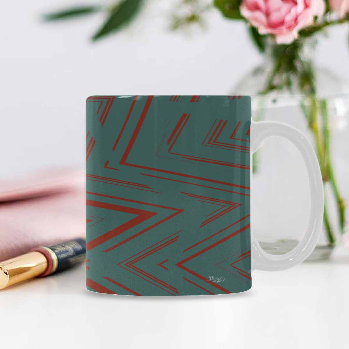 Unique Abstract design coffee mug, set 1, design 98