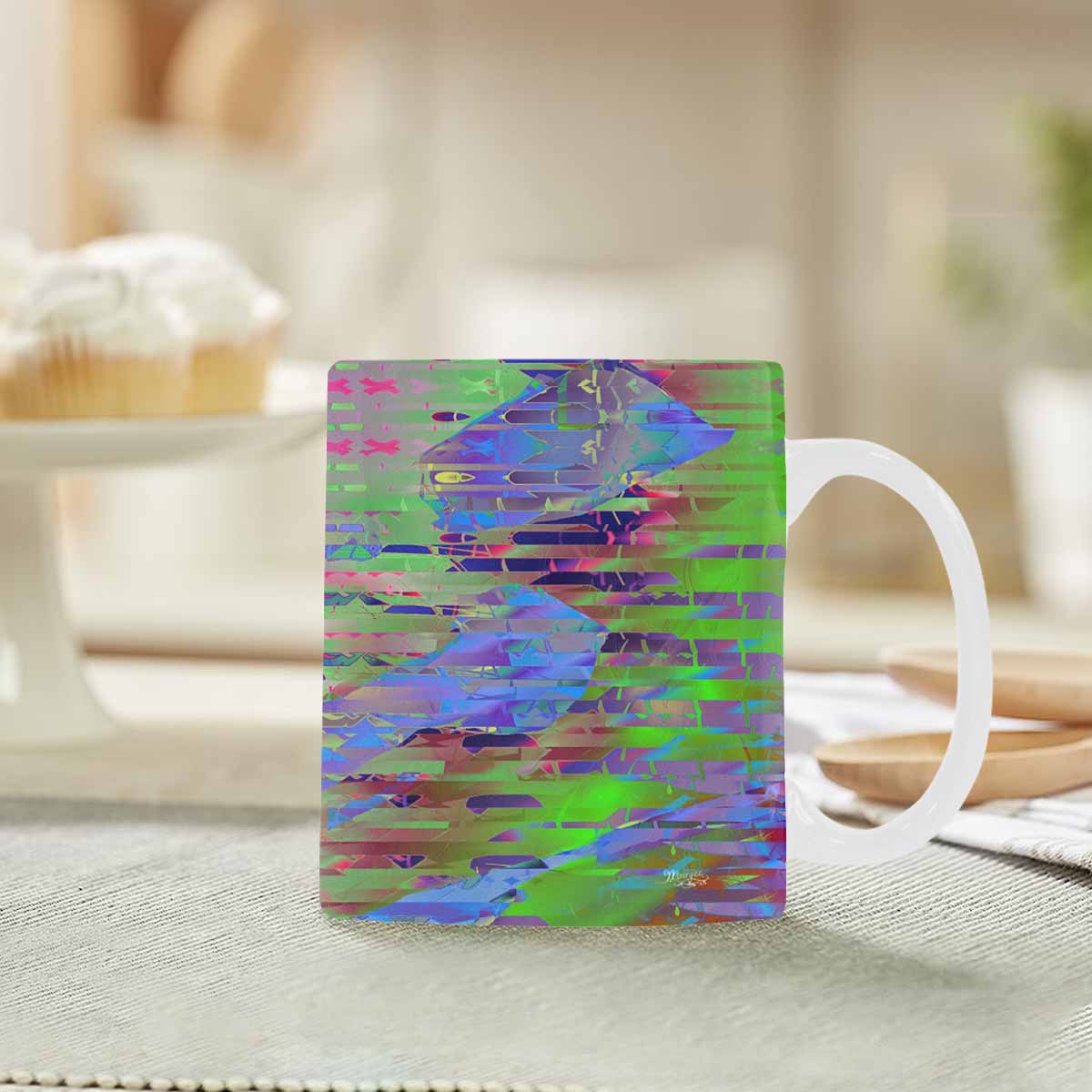 Unique Abstract design coffee mug, set 1, design 47