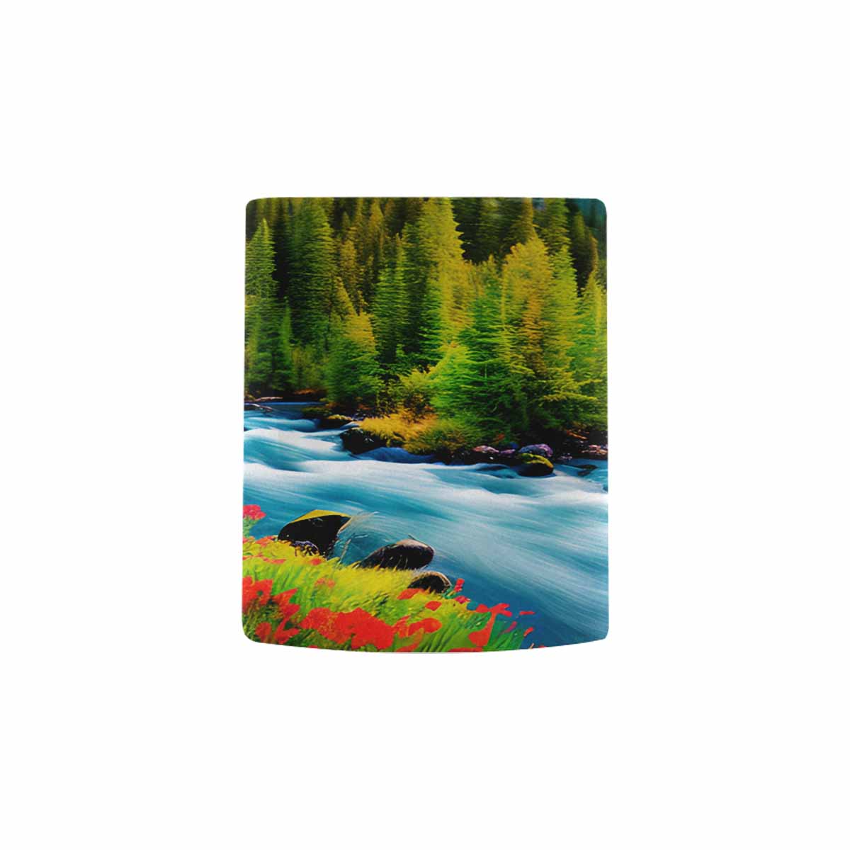 Rivers & Mountains Landscape mugs, set 1 design 16