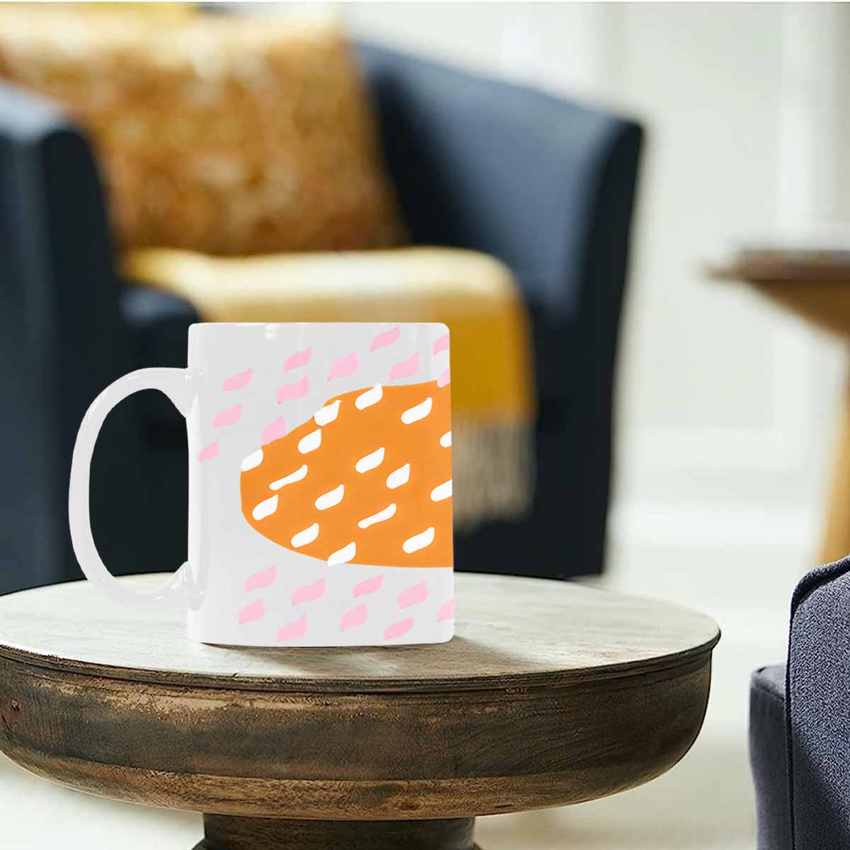 Quality Mug, coffee mug, tea cup, Bold Abstract, Set 1, design 86