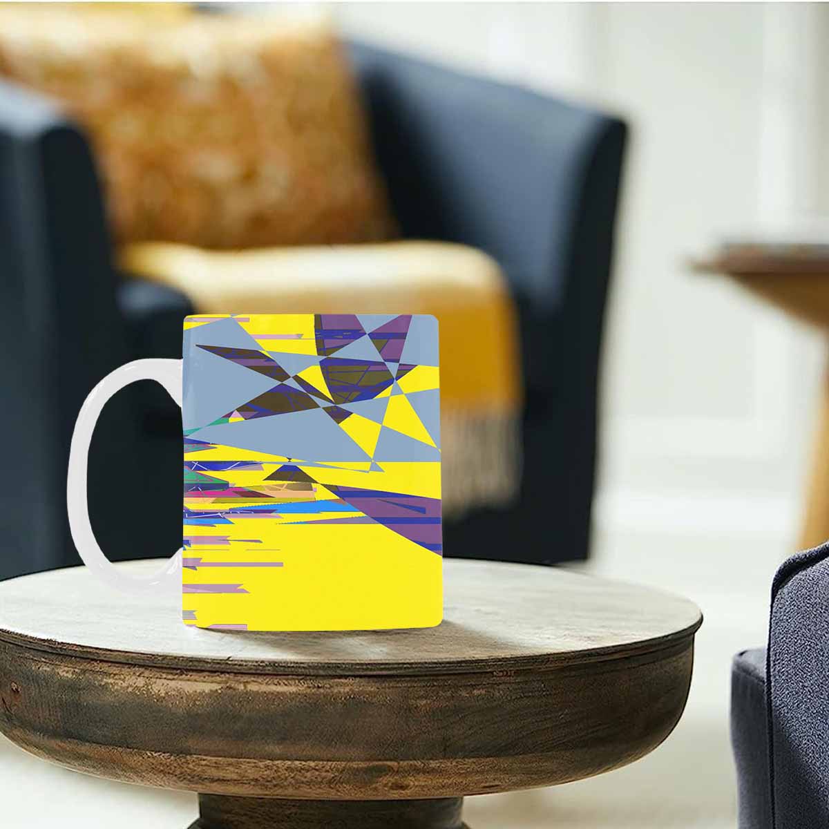 Unique Abstract design coffee mug, set 1, design 175