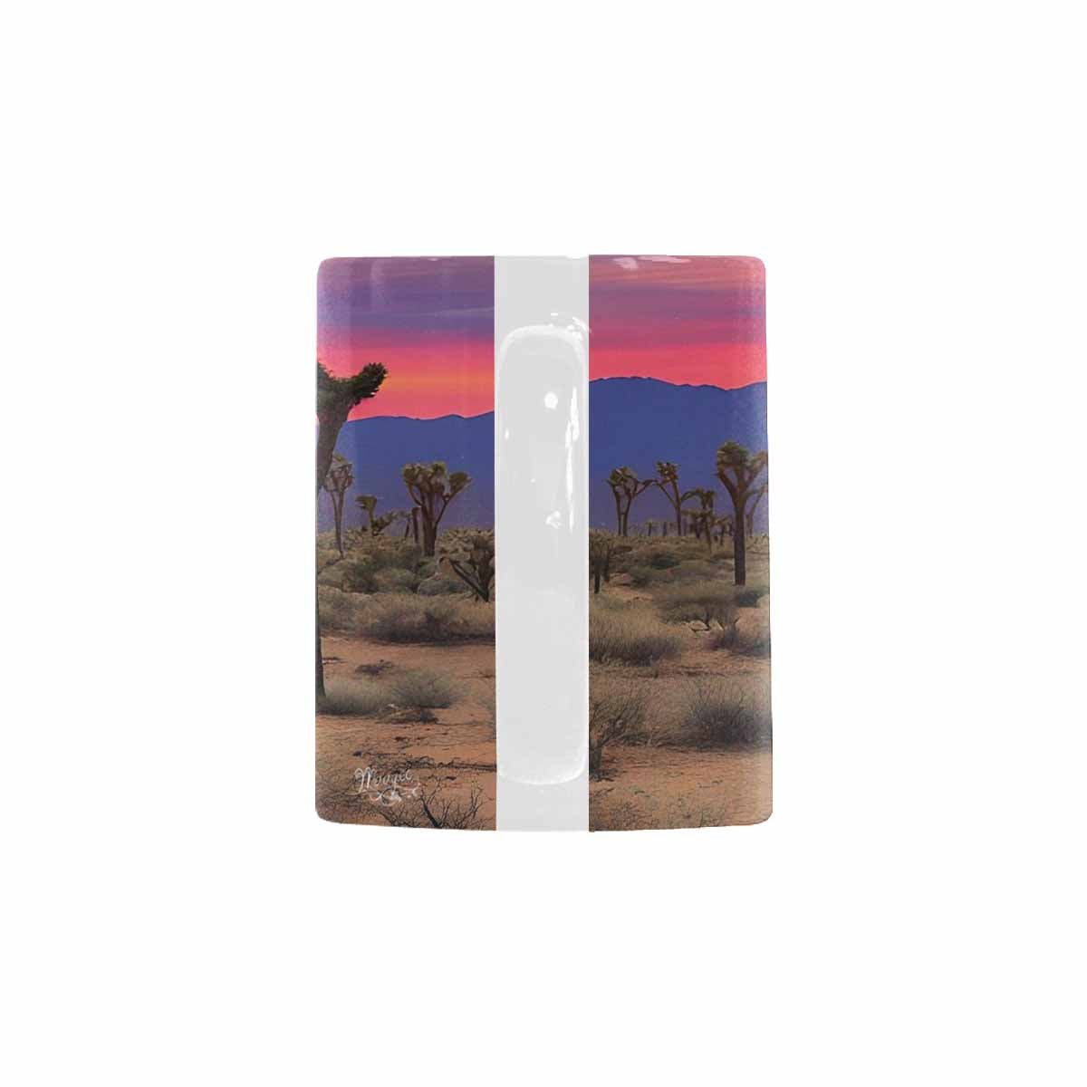 Coffee Mug, tea cup, desert scene, design 8