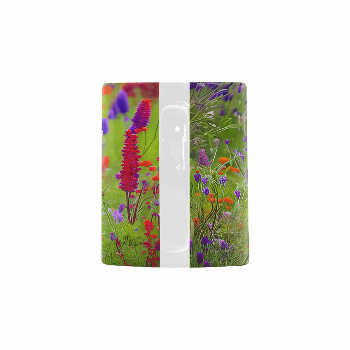 Quality Mug, coffee mug, tea cup, Bright florals, Set 1, Design 2