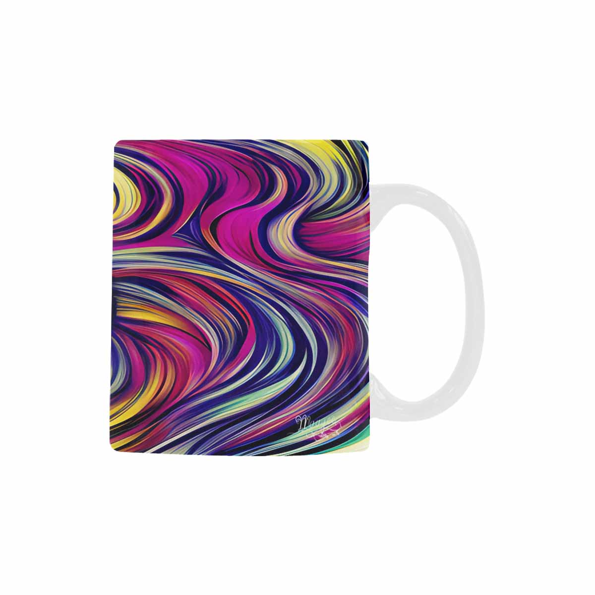 Coffee Mug, tea cup,caucasian Face, design 27