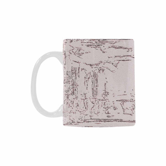 Unique Abstract design coffee mug, set 1, design 208