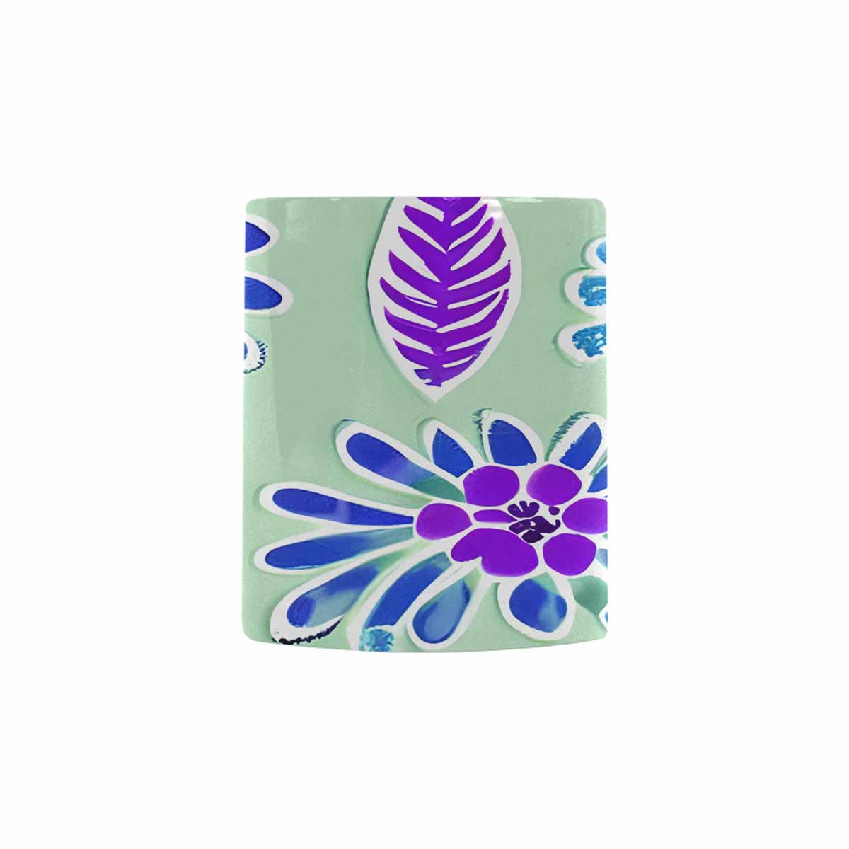 Quality Mug, coffee mug, tea cup, Bright florals, Set 1, Design 126