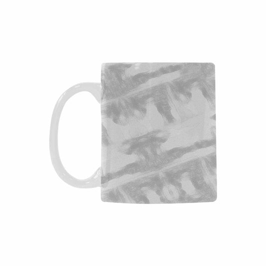 Quality Mug, coffee mug, tea cup, B & W Abstract, Set 1, design 100