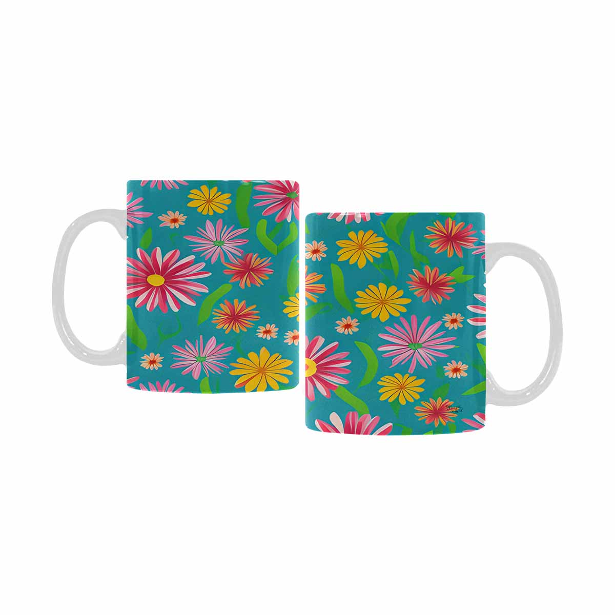 Quality Mug, coffee mug, tea cup, Set 1, Mixed Floral design 54