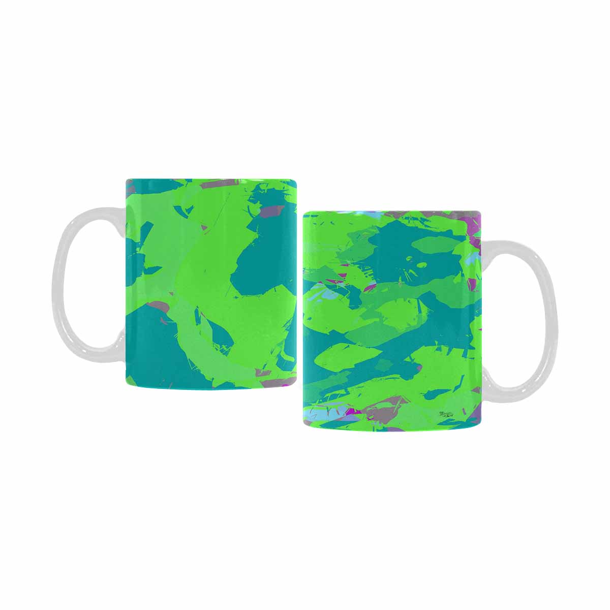 Unique Abstract design coffee mug, set 1, design 19