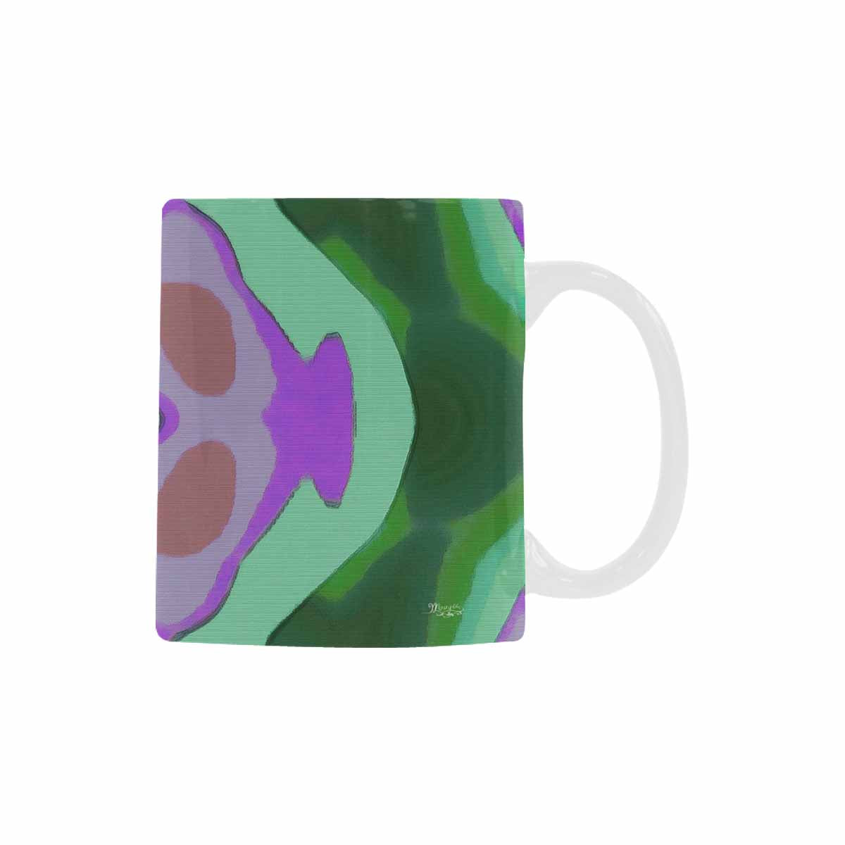 Unique Abstract design coffee mug, set 1, design 207