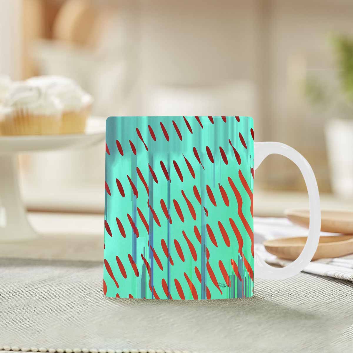 Unique Abstract design coffee mug, set 1, design 147