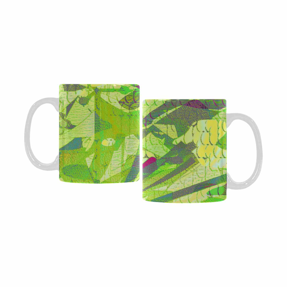 Unique Abstract design coffee mug, set 1, design 34