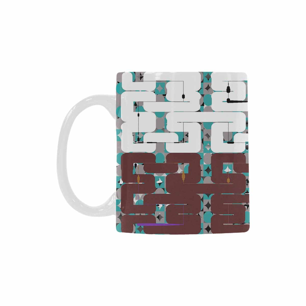 Unique Abstract design coffee mug, set 1, design 90