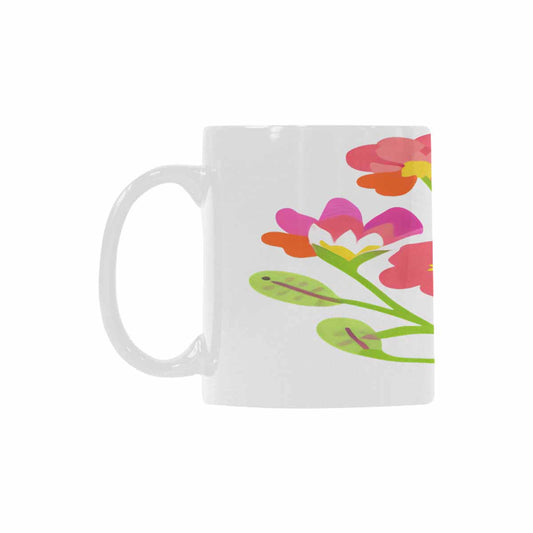 Quality Mug, coffee mug, tea cup, Bright florals, Set 2, design 64