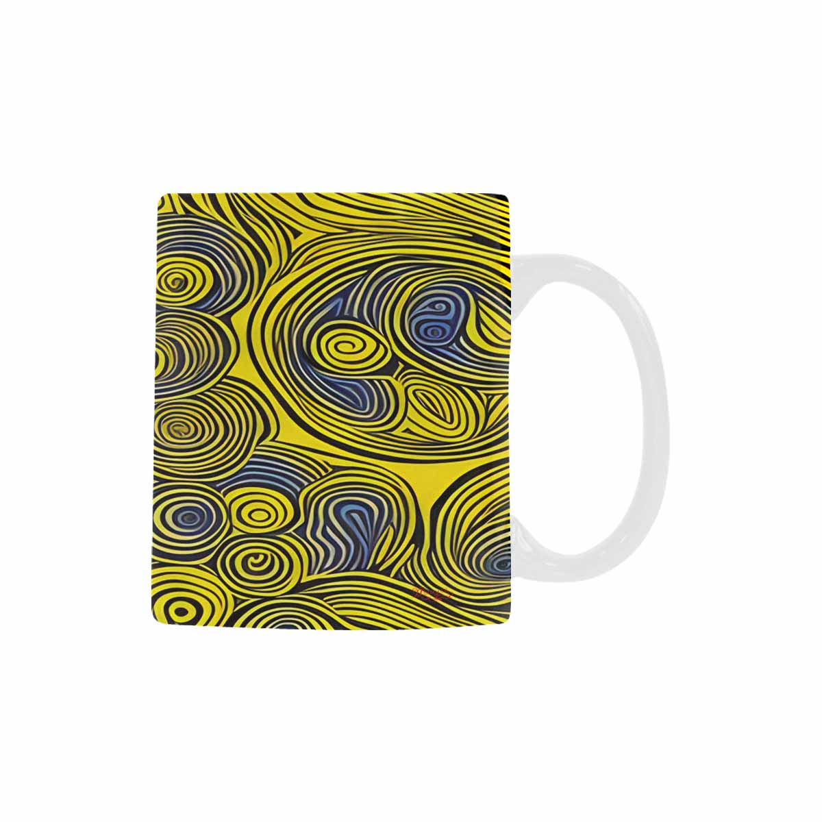 Unique Abstract design coffee mug, set 1, design 189