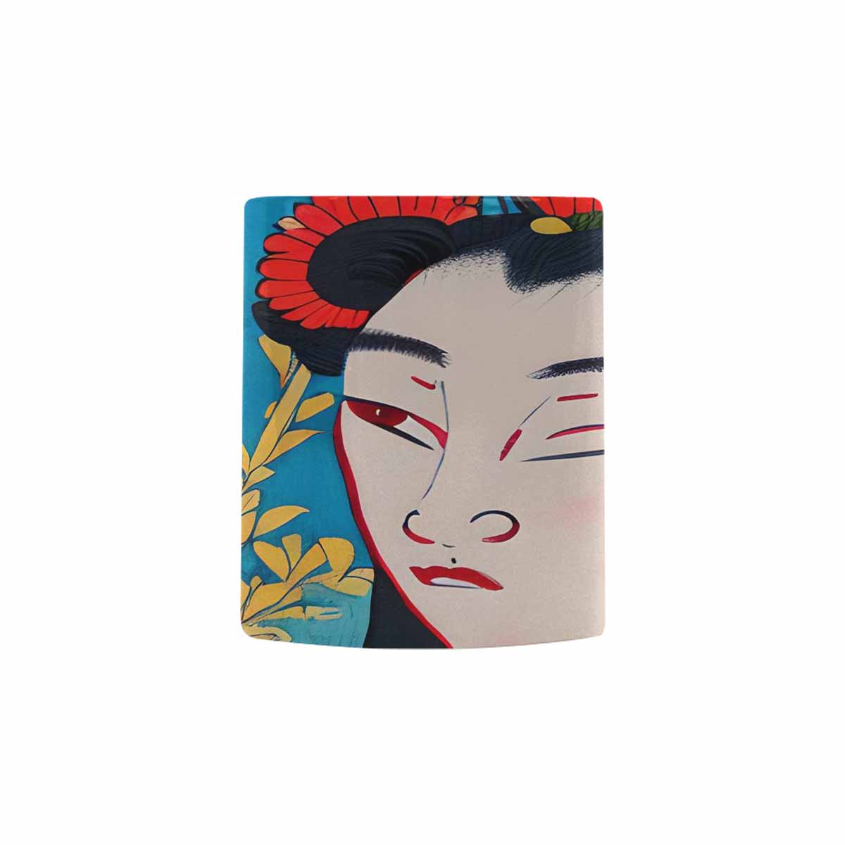 Quality Mug, coffee mug, tea cup, Asian Faces, Design 60