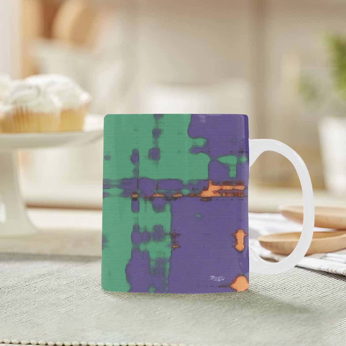 Unique Abstract design coffee mug, set 1, design 200