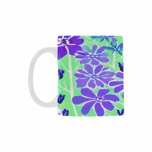 Quality Mug, coffee mug, tea cup, Bright florals, Set 1, Design 155