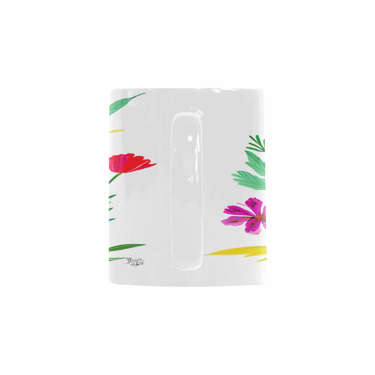 Quality Mug, coffee mug, tea cup, Bright florals, Set 2, design 71