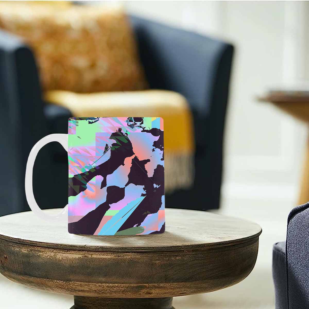 Unique Abstract design coffee mug, set 1, design 176