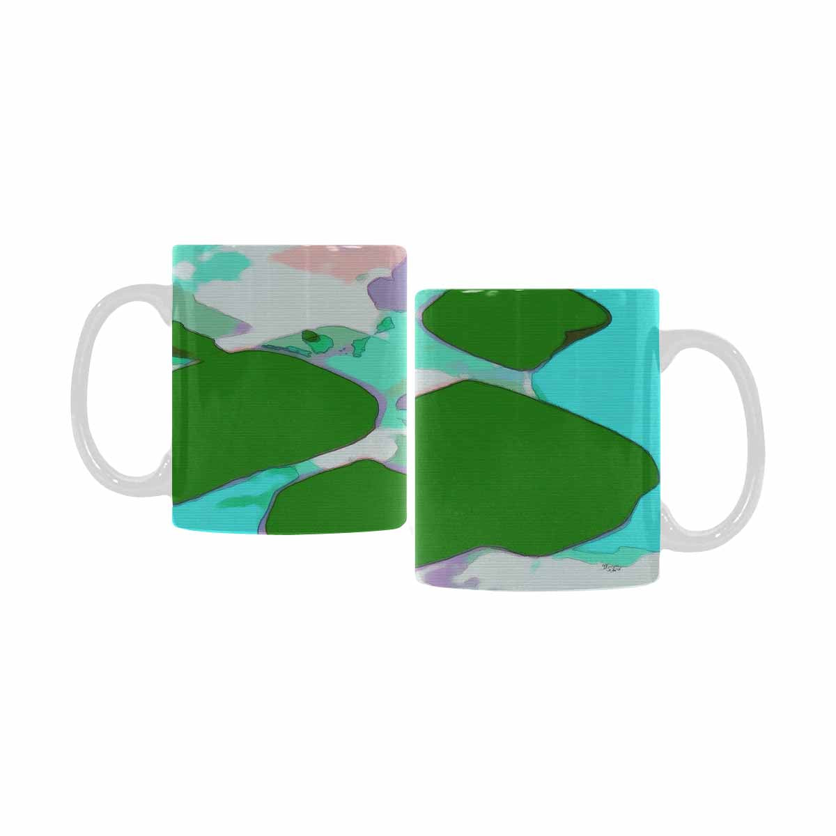 Unique Abstract design coffee mug, set 1, design 202