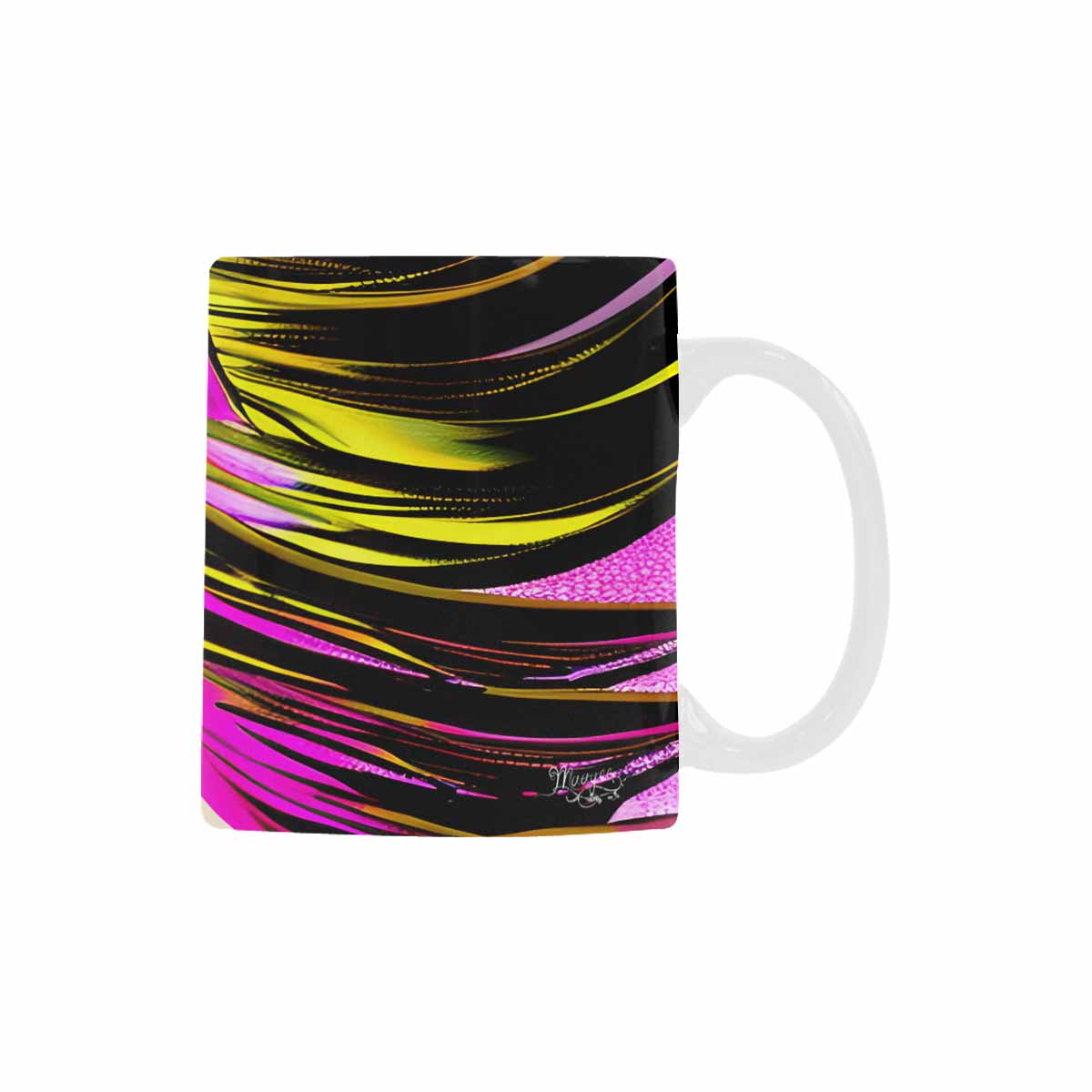 Coffee Mug, tea cup,caucasian Face, design 45