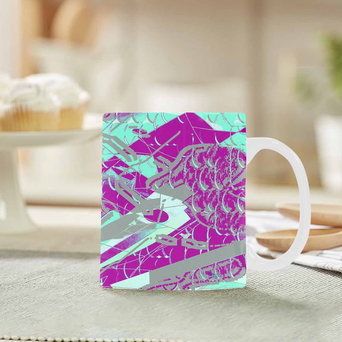 Unique Abstract design coffee mug, set 1, design 133