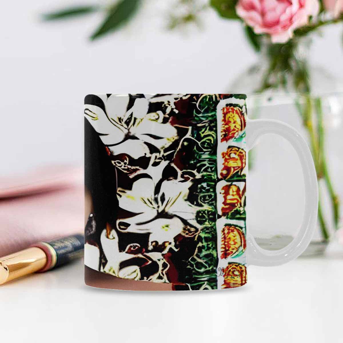 Quality Mug, coffee mug, tea cup, Asian Faces, Design 7