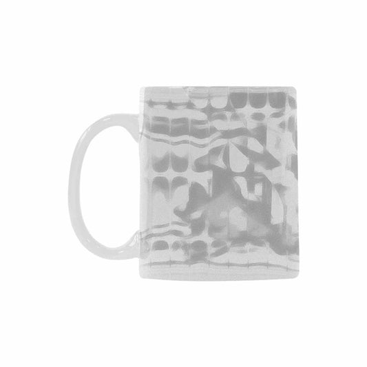 Quality Mug, coffee mug, tea cup, B & W Abstract, Set 1, design 101