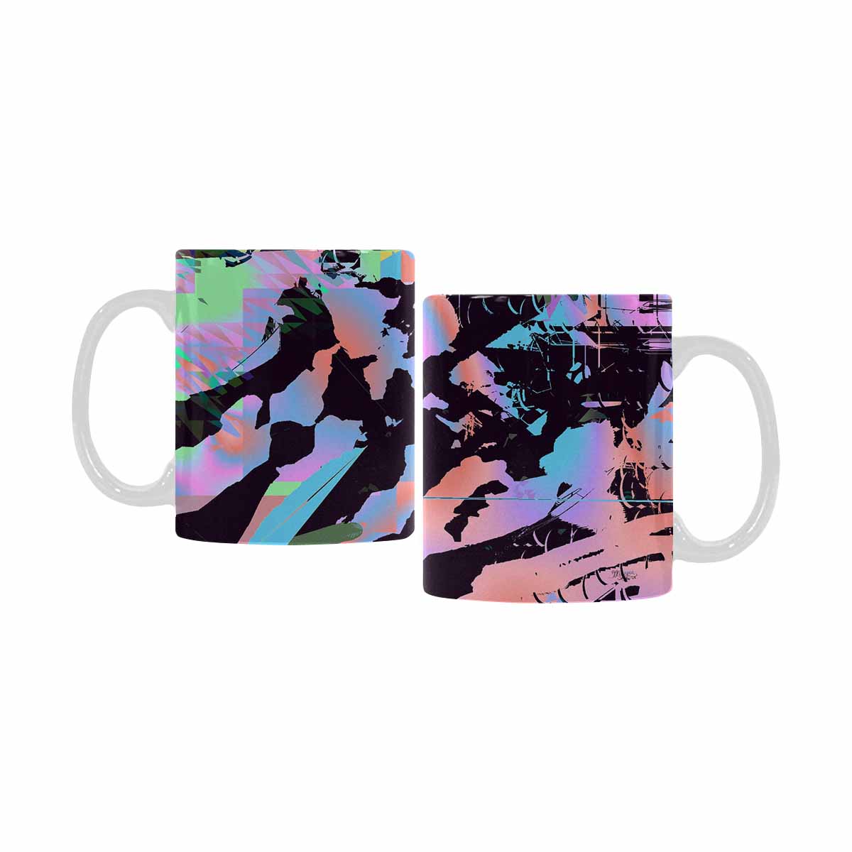 Unique Abstract design coffee mug, set 1, design 176