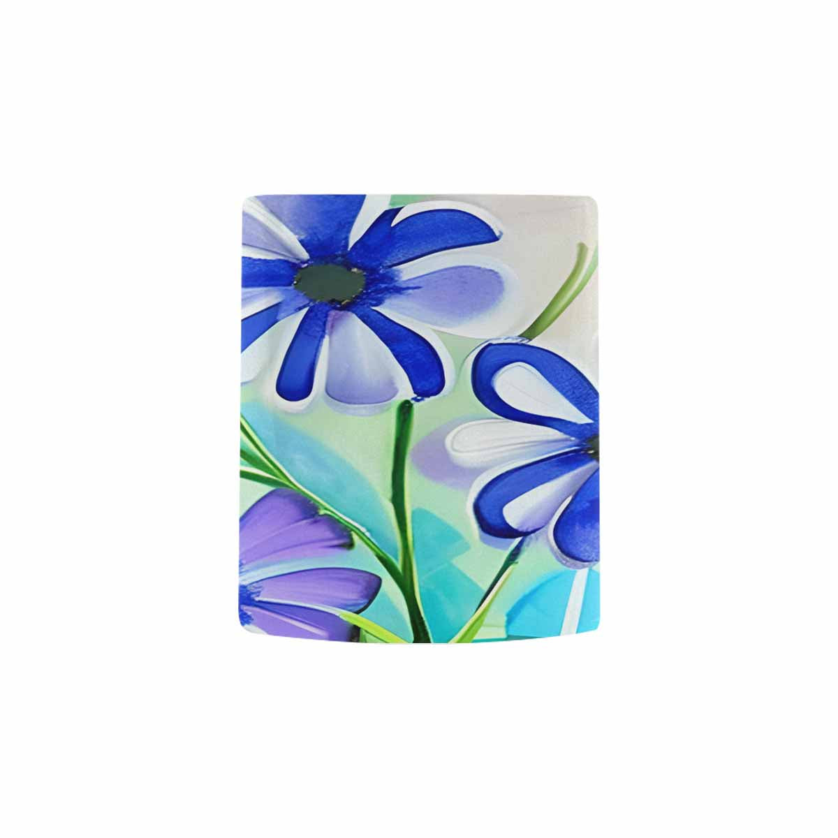 USA made Quality Mug, coffee mug, tea cup, Bright florals, Set 1, Design 60