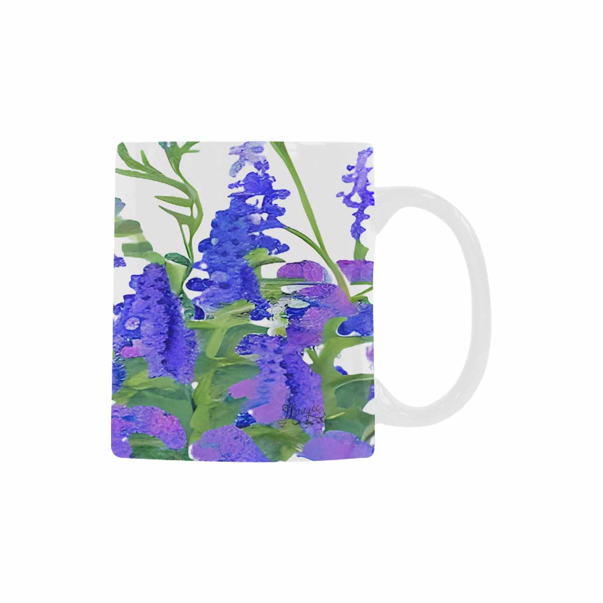 Quality Mug, coffee mug, tea cup, Bright florals, Set 1A, Design 88