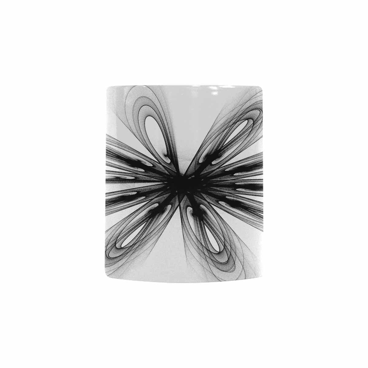 Quality Mug, coffee mug, tea cup, B & W Abstract, Set 1, design 127