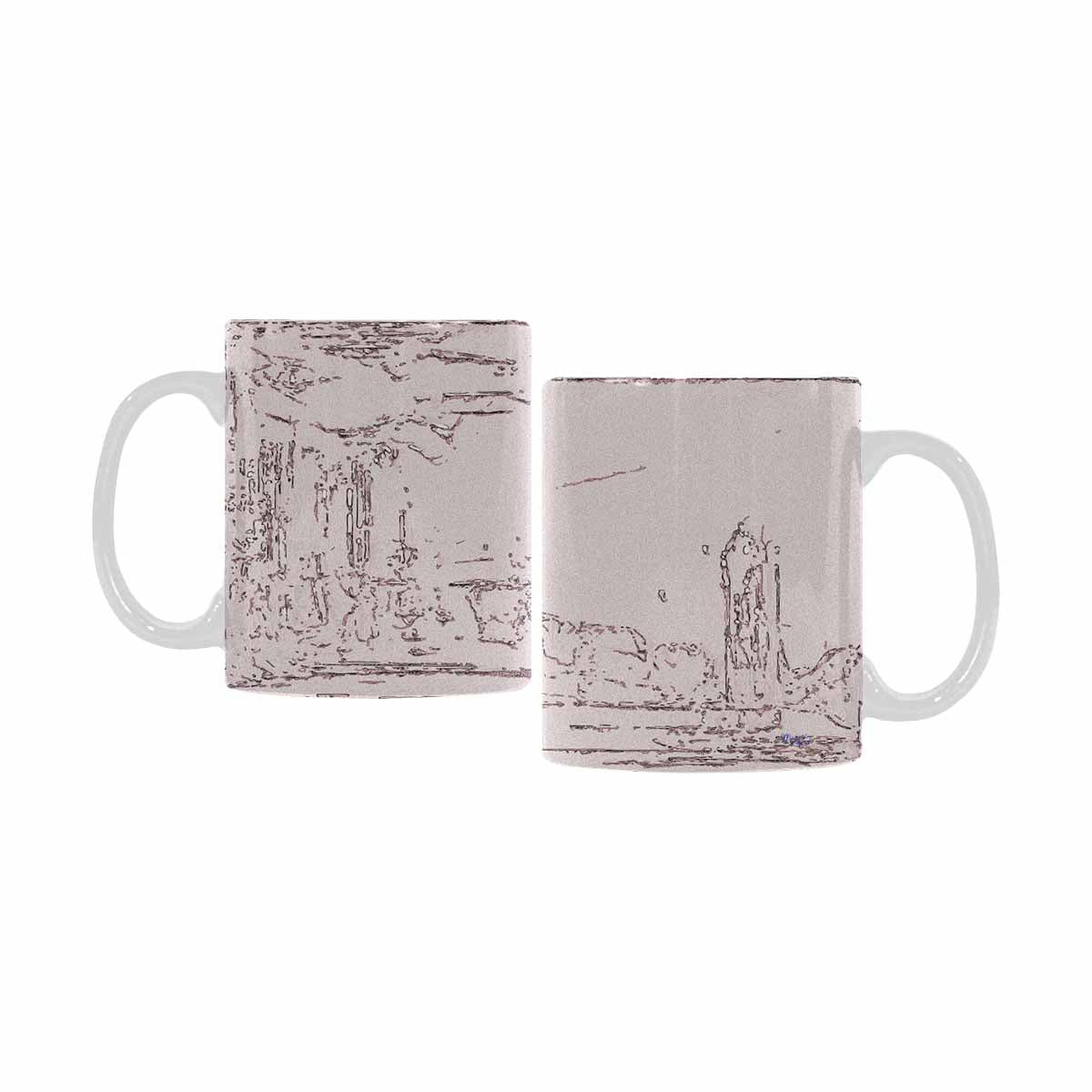 Unique Abstract design coffee mug, set 1, design 208