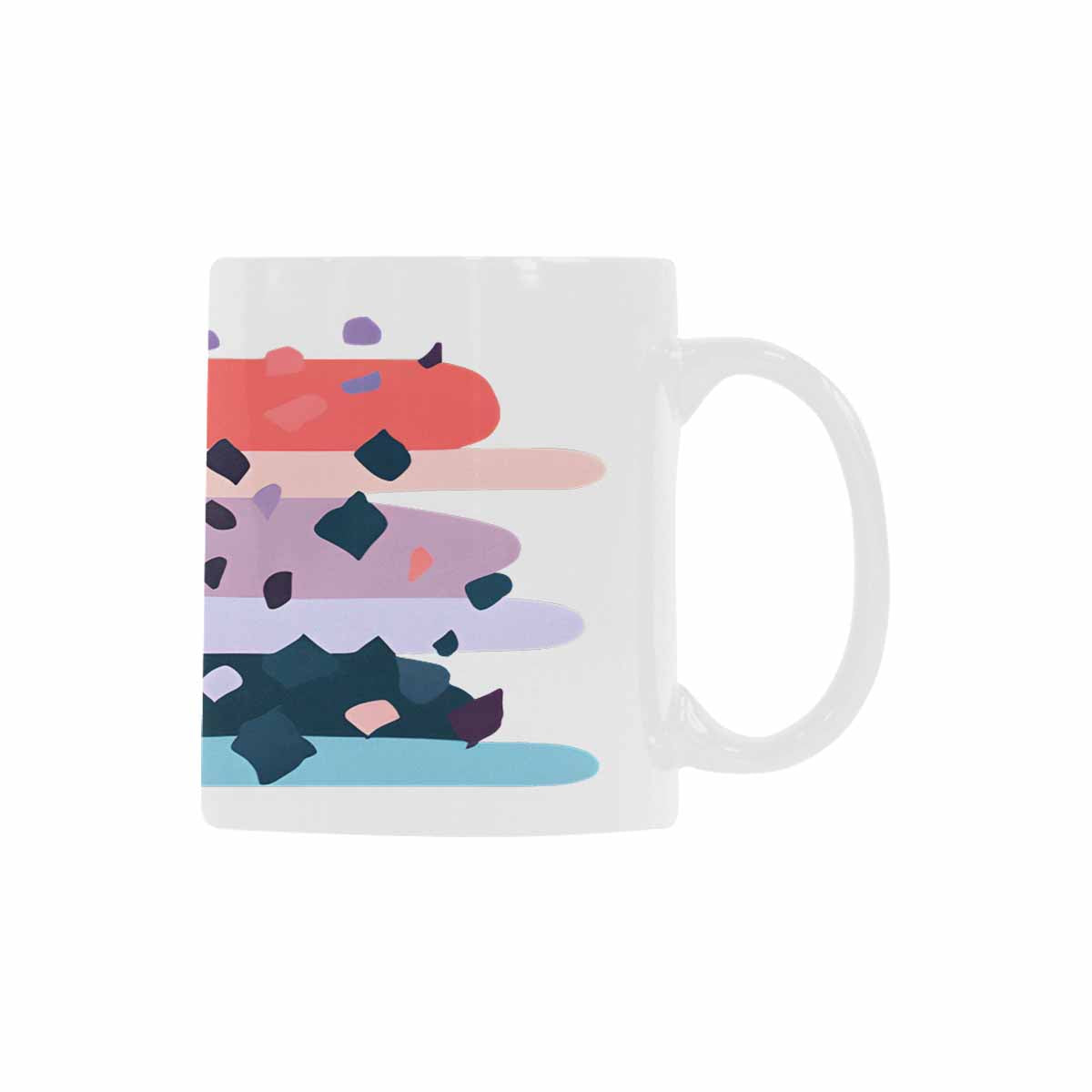 Quality Mug, coffee mug, tea cup, Bold Abstract, Set 1, design 118