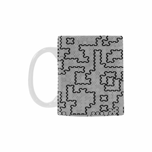 Quality Mug, coffee mug, tea cup, B & W Abstract, Set 1, design 110