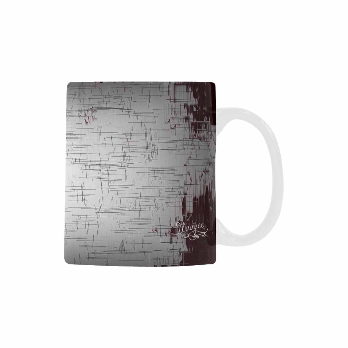 Quality Mug, coffee mug, tea cup, B & W Abstract, Set 1, design 105