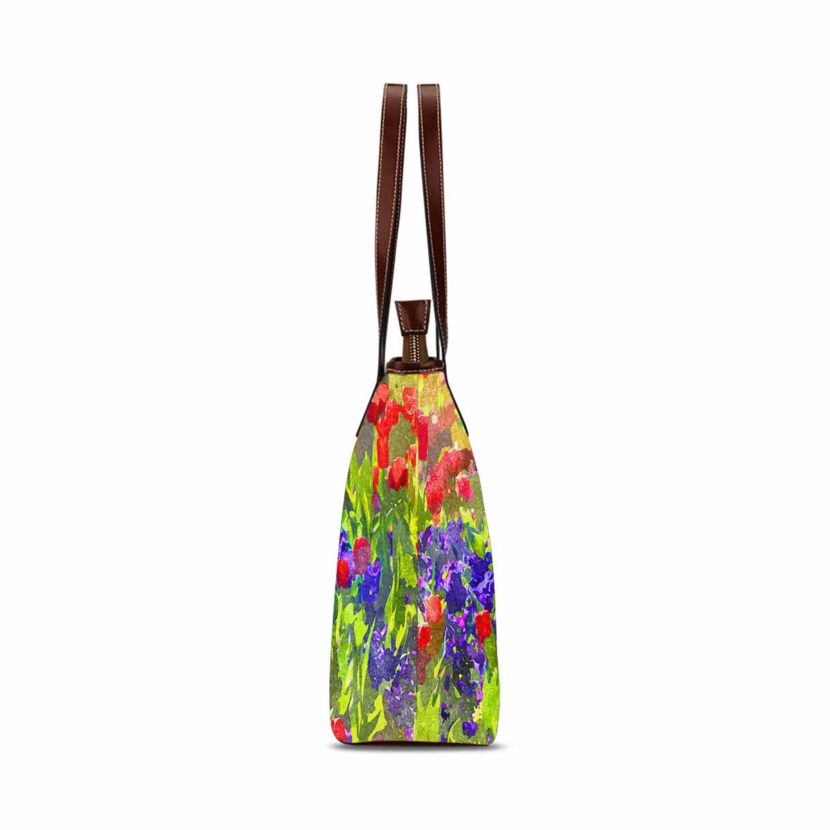Classic Fabric handbag, watercolor floral, design 276