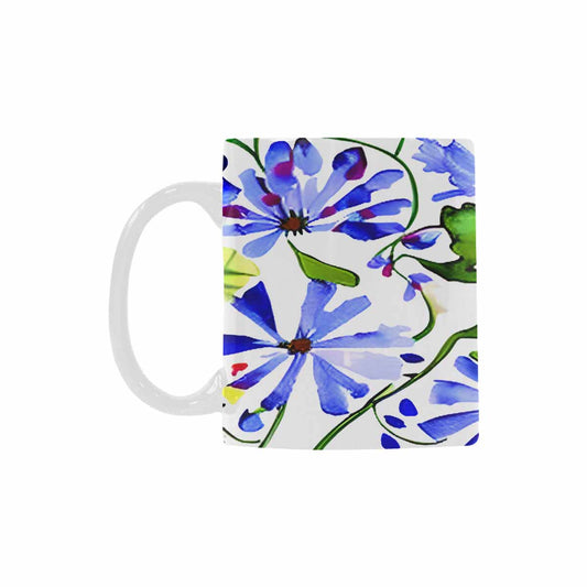 Quality Mug, coffee mug, tea cup, Bright florals, Set 1A, Design 37