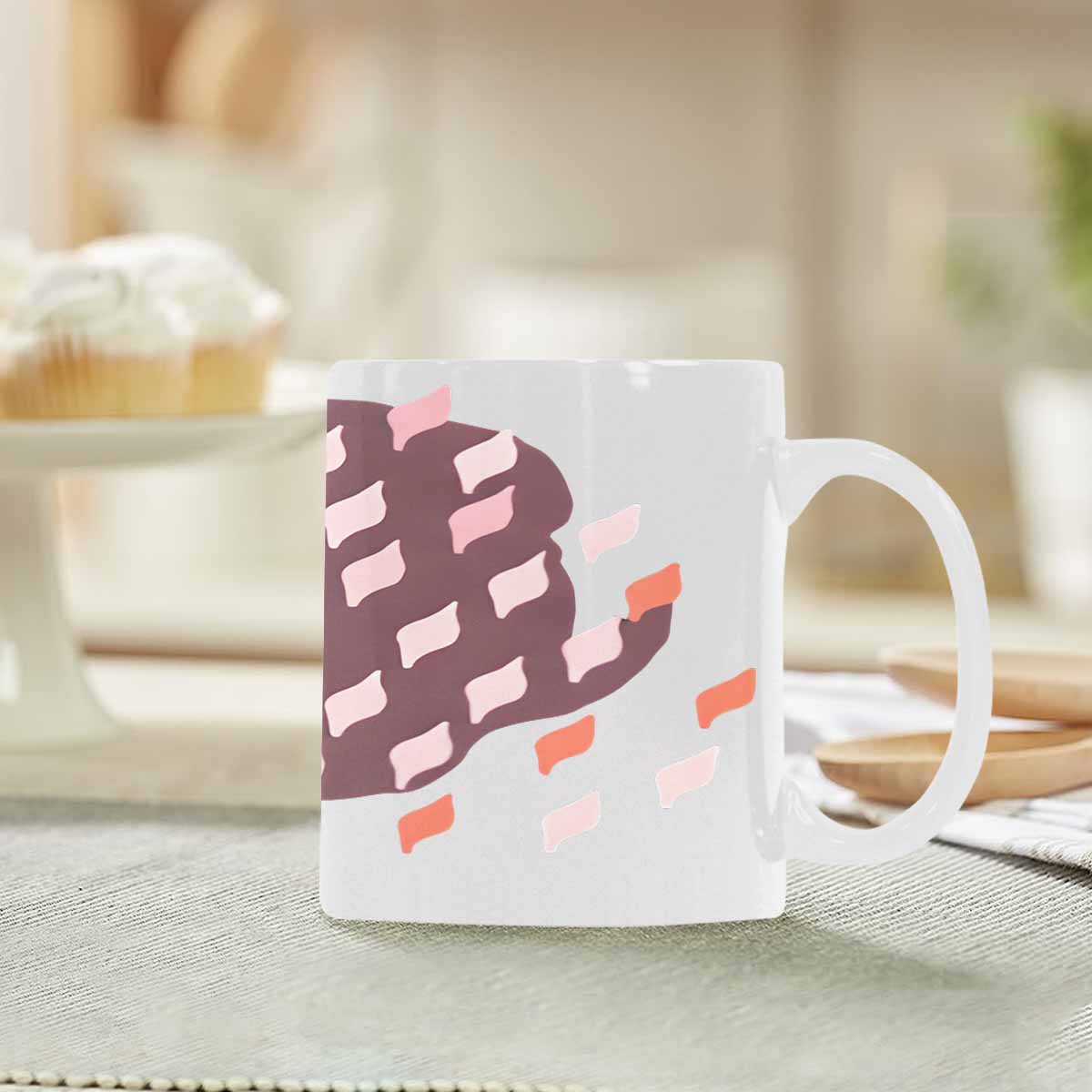 Quality Mug, coffee mug, tea cup, Bold Abstract, Set 1, design 84