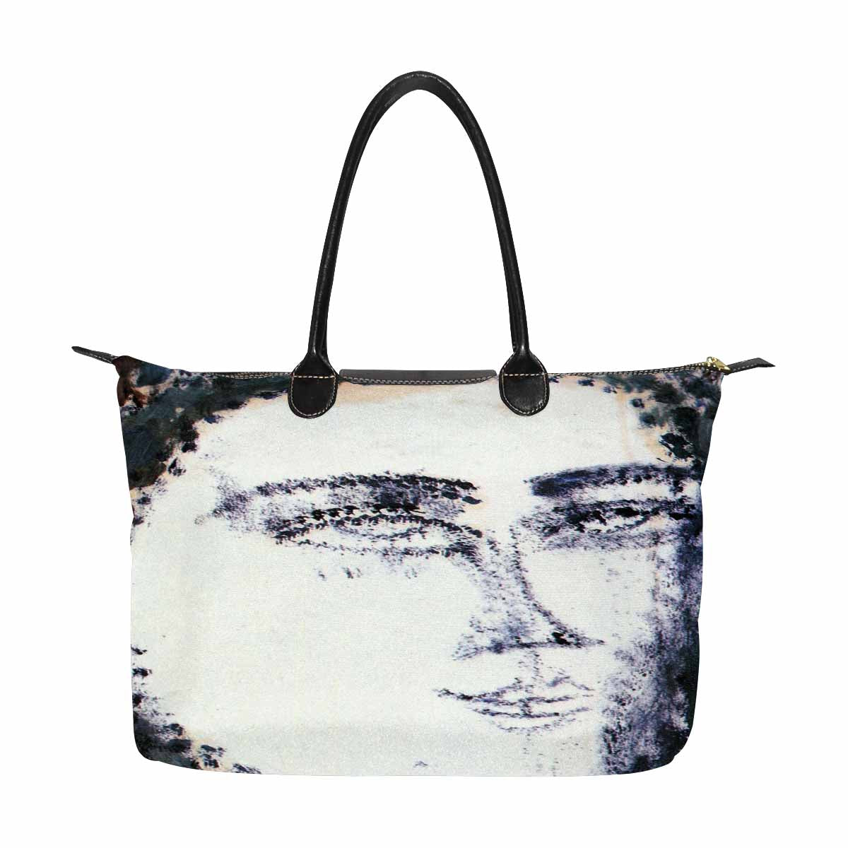 Classic handbag, Modigliani design, choice of 2 colors, Head number 2