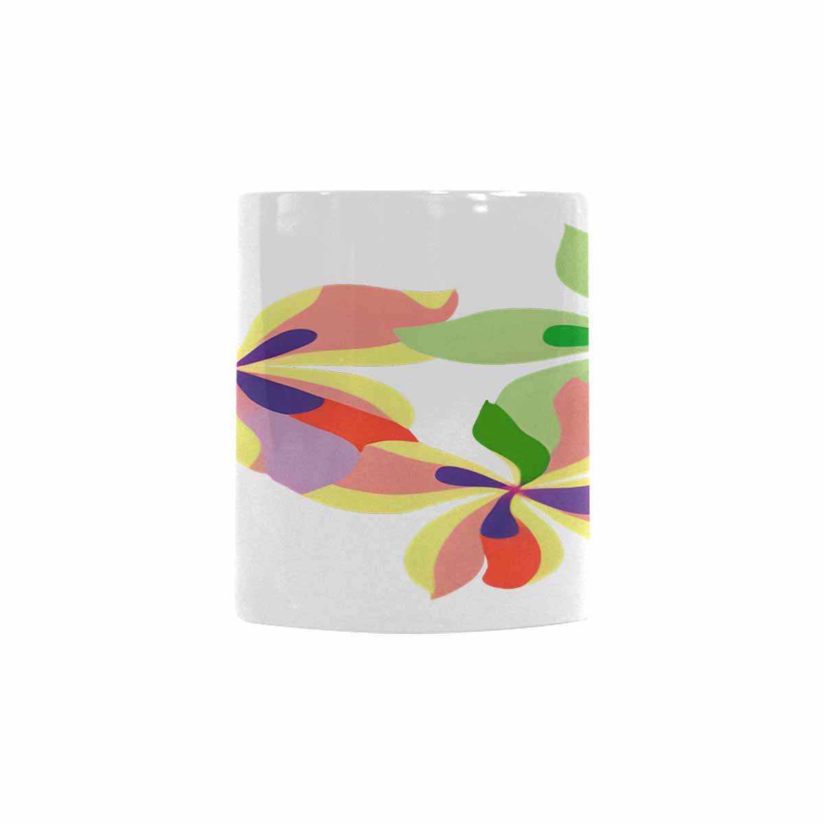 Quality Mug, coffee mug, tea cup, Bright florals, Set 2, design 96