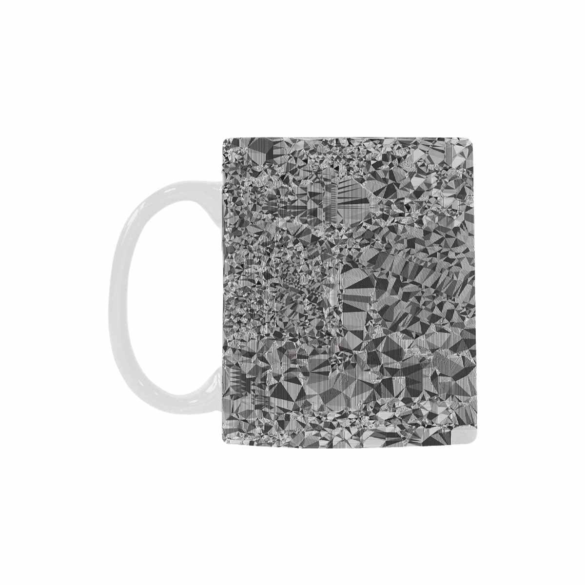 Quality Mug, coffee mug, tea cup, B & W Abstract, Set 1, design 168