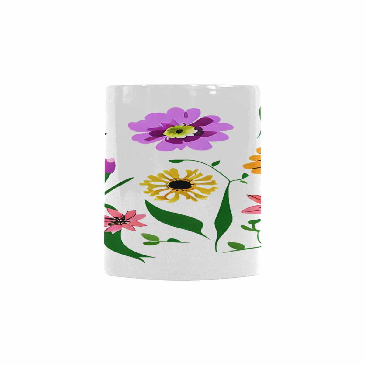 Quality Mug, coffee mug, tea cup, Bright florals, Set 2, design 92