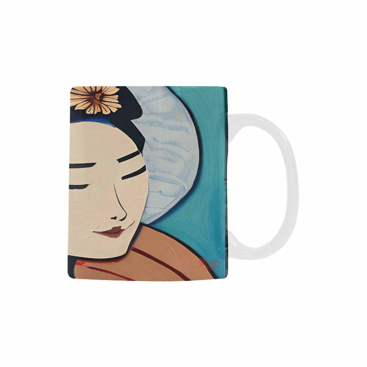 Quality Mug, coffee mug, tea cup, Asian Faces, Design 41