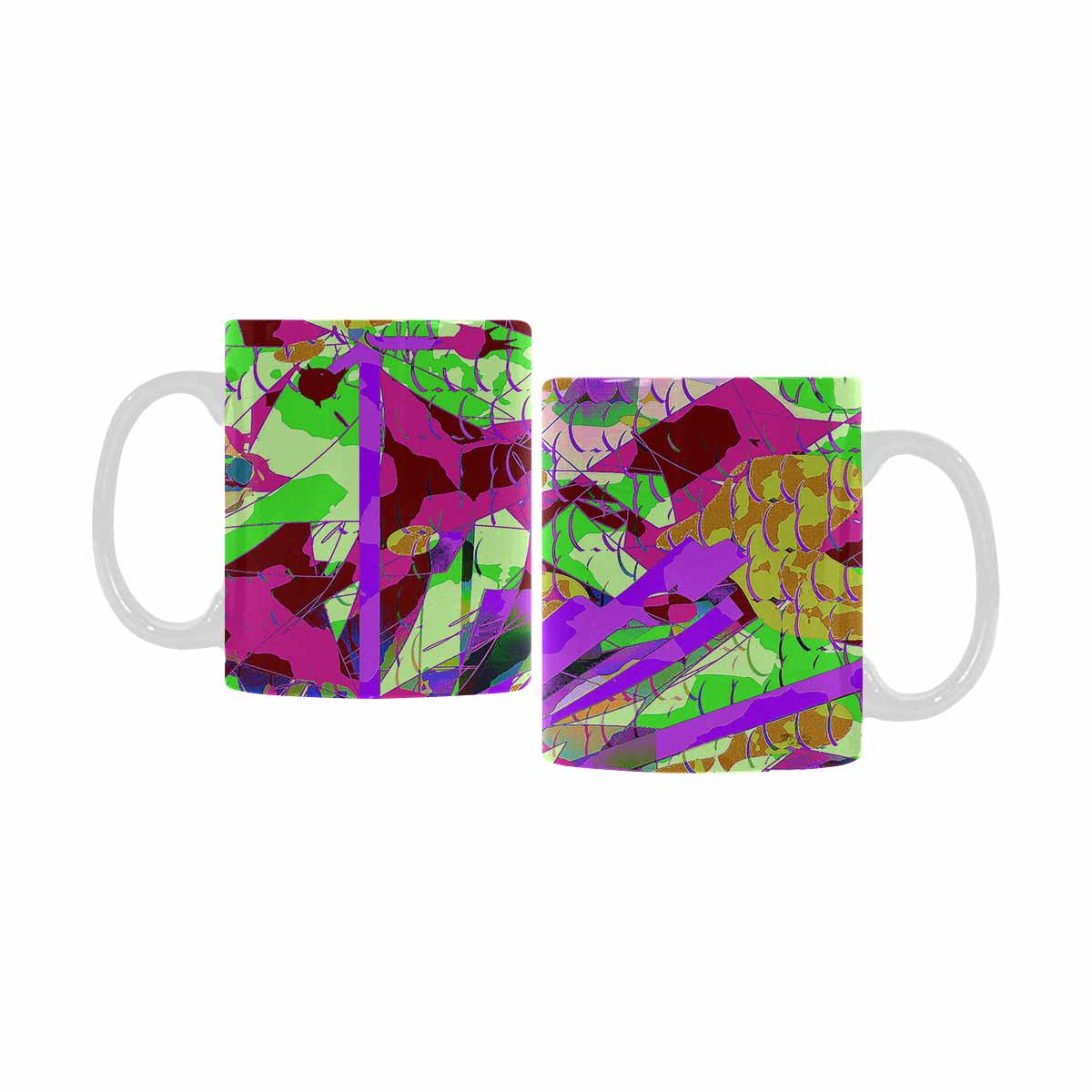 Unique Abstract design coffee mug, set 1, design 139