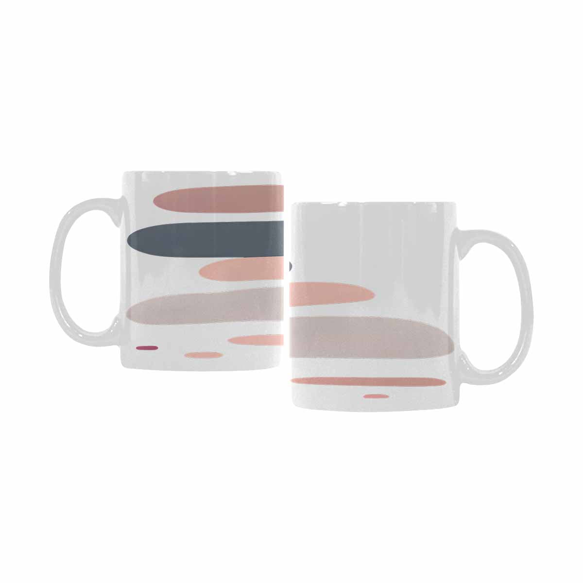 Quality Mug, coffee mug, tea cup, Bold Abstract, Set 1, design 39